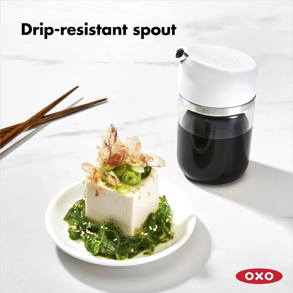 OXO Good Grips Precision Pour Glass 5 oz Olive Oil or Soy Sauce Dispenser